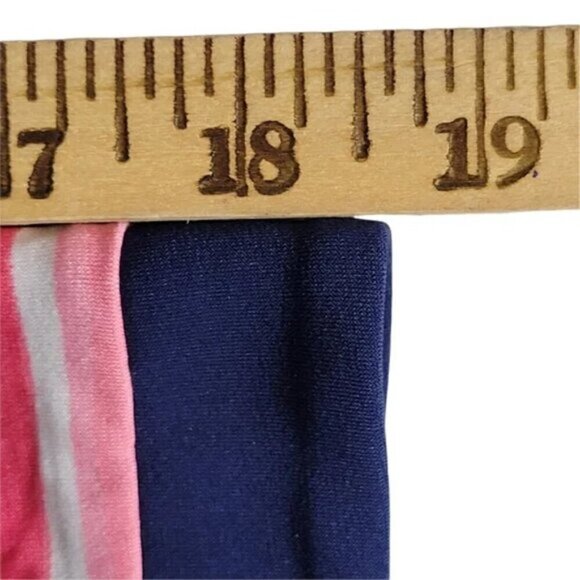 Vince Camuto Dress Size 8 Striped 3/4 Sleeve Lined Back Zip Stretch - Picture 11 of 12